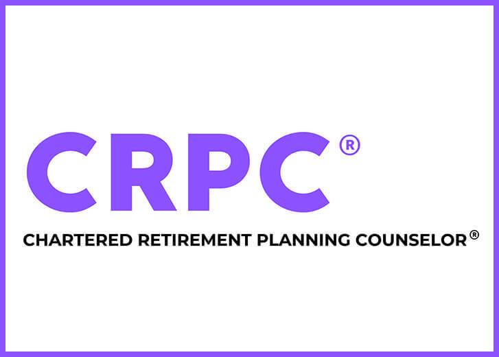 Chartered Retirement Planning Counselor